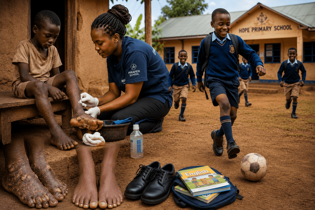 From Shame to Confidence: Stories of Children After Jigger Treatment
